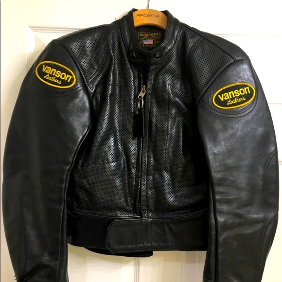 canson leather jacket